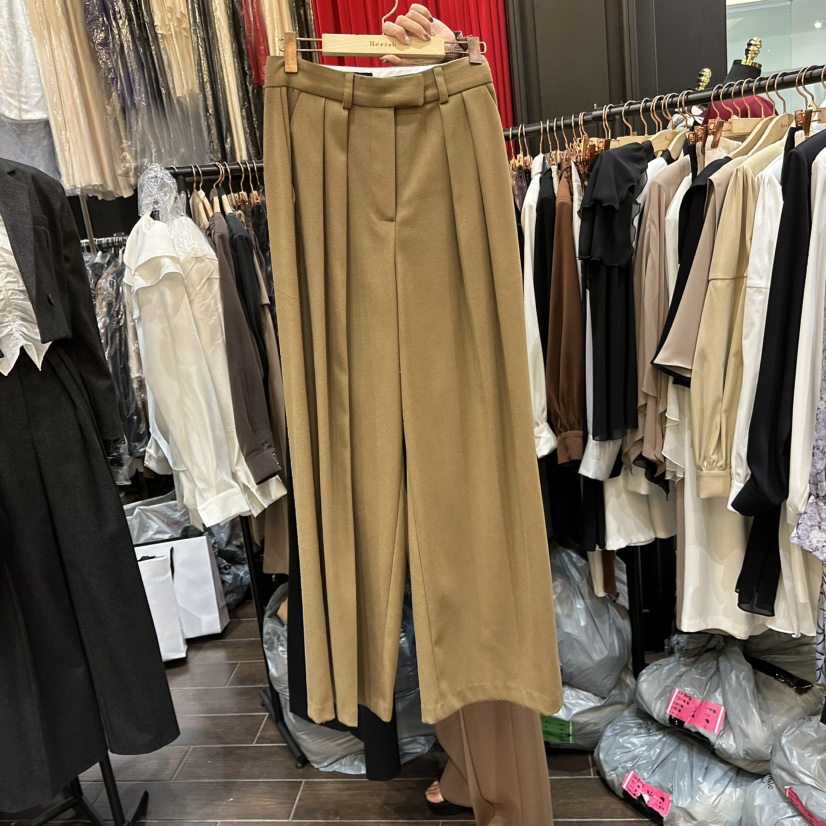 HERISH東大門㊣代購女裝新品真品人氣職業推薦25秋冬休閑褲Herish休閑褲圖色1