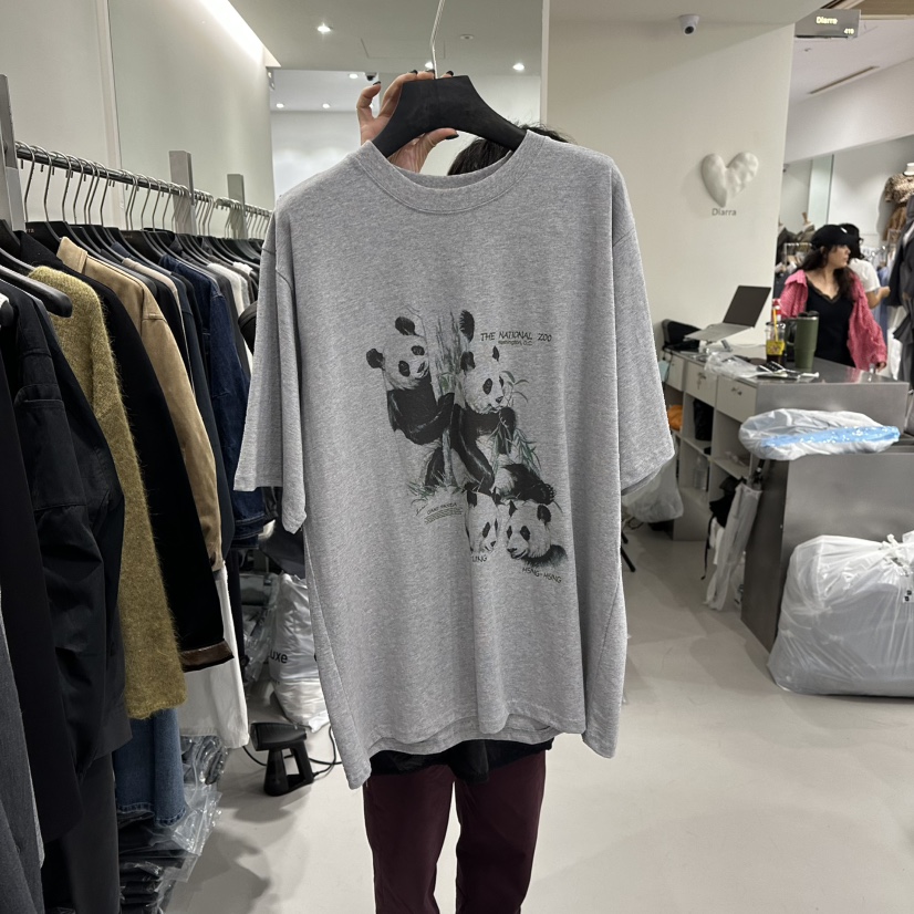 DIARRA韓國直郵㊣女裝新品推薦職業25秋冬真品人氣休閑時尚T恤DIARRAT恤圖色2