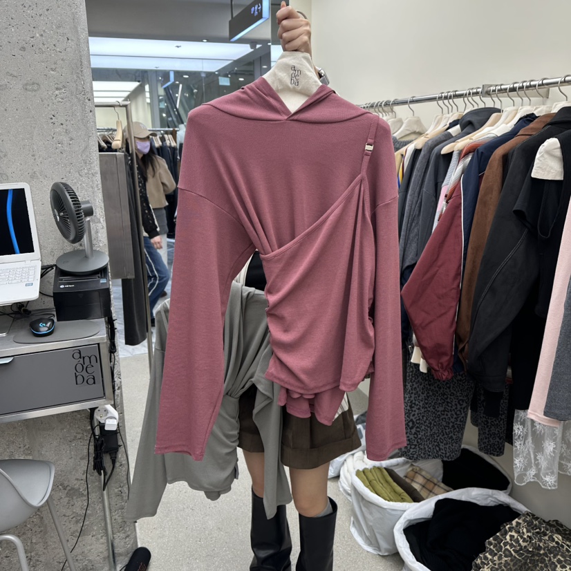 AMOEBA韓國代購㊣女裝新品25秋冬職業時尚套裝不含屁簾兩件套AMOEBA套裝圖色1