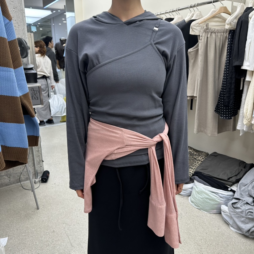AMOEBA韓國代購㊣女裝新品25秋冬職業時尚套裝不含屁簾兩件套AMOEBA套裝圖色3