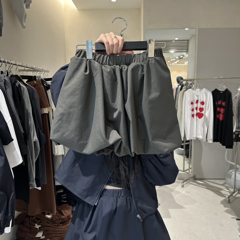 MEMO CLASSIC東大門㊣實拍女裝新款推薦休閑時尚職業人氣裙褲MEMO CLASSIC裙褲圖色1