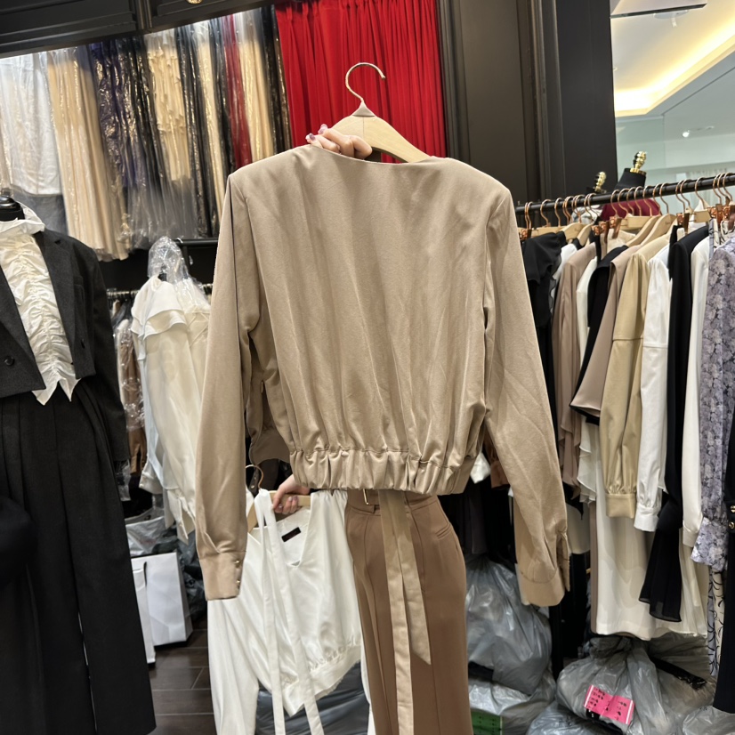 HERISH韓國代購㊣女裝新品推薦職業時尚熱賣襯衫蕾絲衫含脖帶Herish襯衫/蕾絲衫