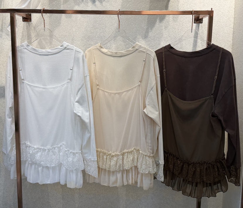 SYMBOL東大門㊣直郵女裝新品推薦真品職業25秋冬休閑T恤蕾絲SYMBOLT恤