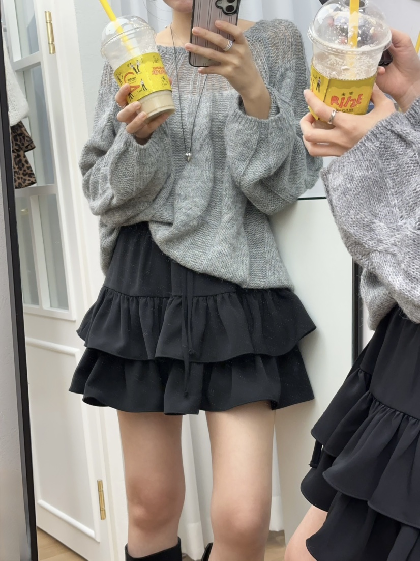 RE:FRESH-L韓國直郵㊣女士新品推薦熱賣25秋冬職業時尚短裙RE:FRESH短裙