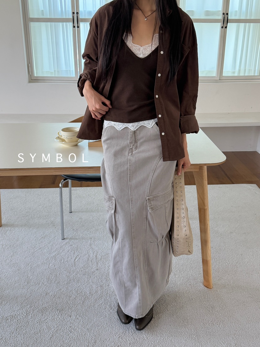 SYMBOL東大門㊣代購女裝新品推薦真品休閑人氣吊帶背心蕾絲SYMBOL吊帶/背心
