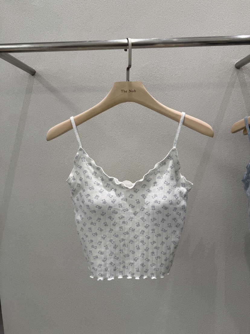 NOB東大門㊣代購女士新品25秋冬熱賣真品推薦吊帶背心泰迪熊NOB吊帶/背心圖色3