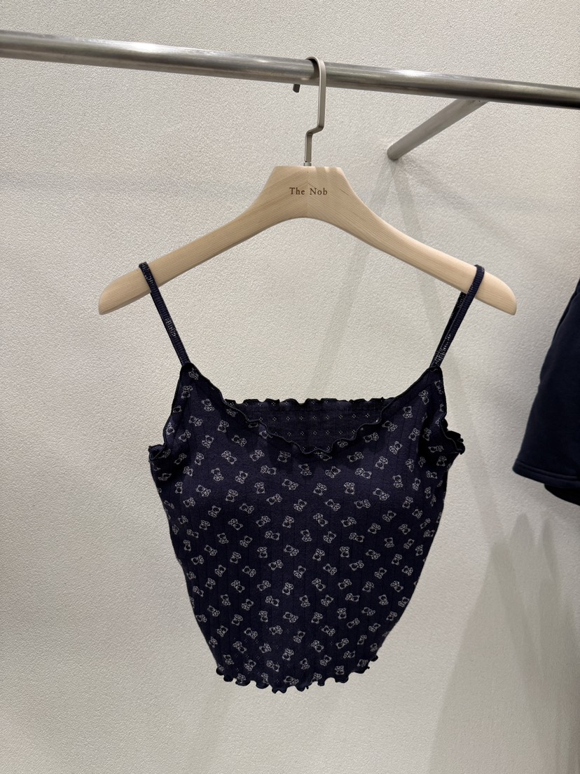 NOB東大門㊣代購女士新品25秋冬熱賣真品推薦吊帶背心泰迪熊NOB吊帶/背心圖色4