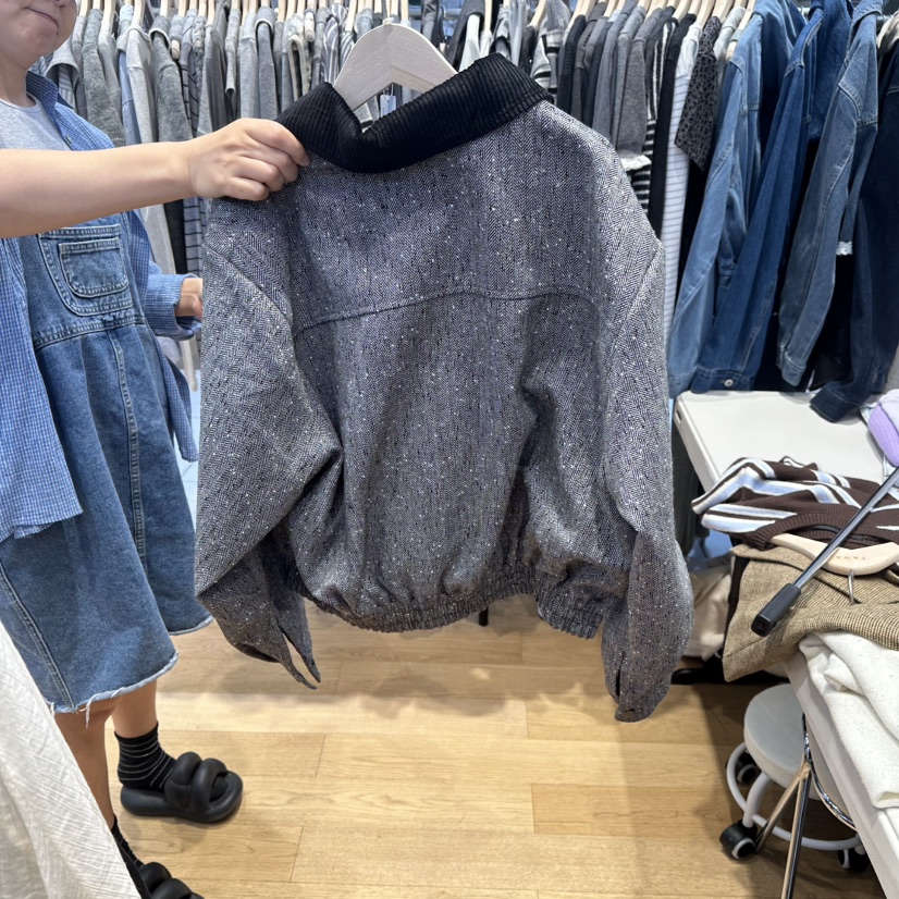 TARA韓國代購㊣女士新品25秋冬推薦休閑時尚人氣真品夾克復古TARA夾克
