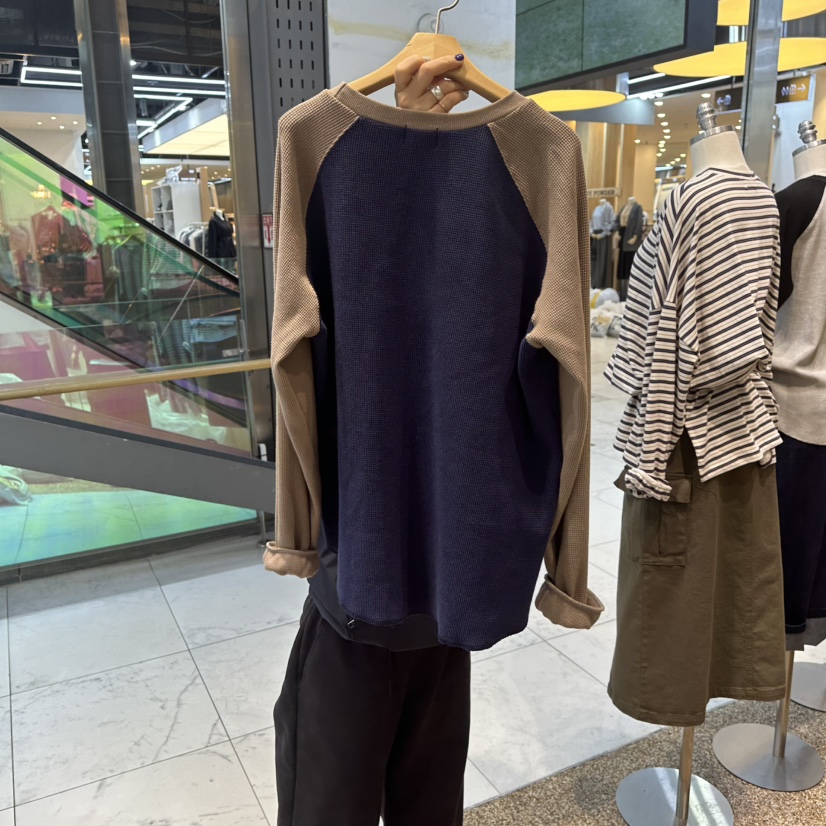 OTGEULY東大門㊣實拍女士新品人氣職業時尚熱賣休閑長袖T恤OTGEULY/衣架牌長袖T恤