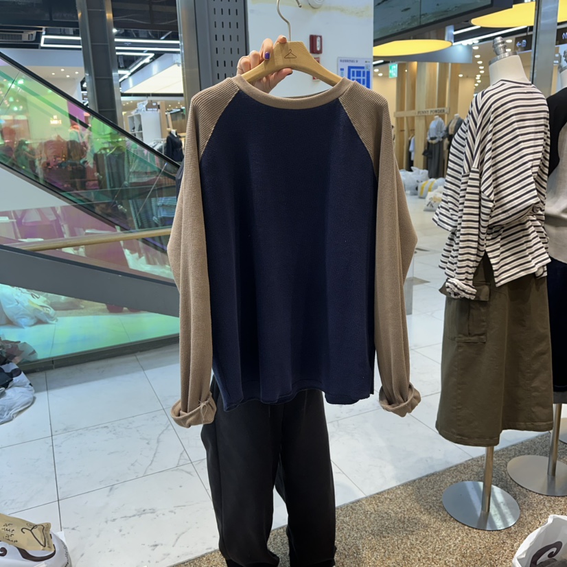 OTGEULY東大門㊣實拍女士新品人氣職業時尚熱賣休閑長袖T恤OTGEULY/衣架牌長袖T恤圖色2