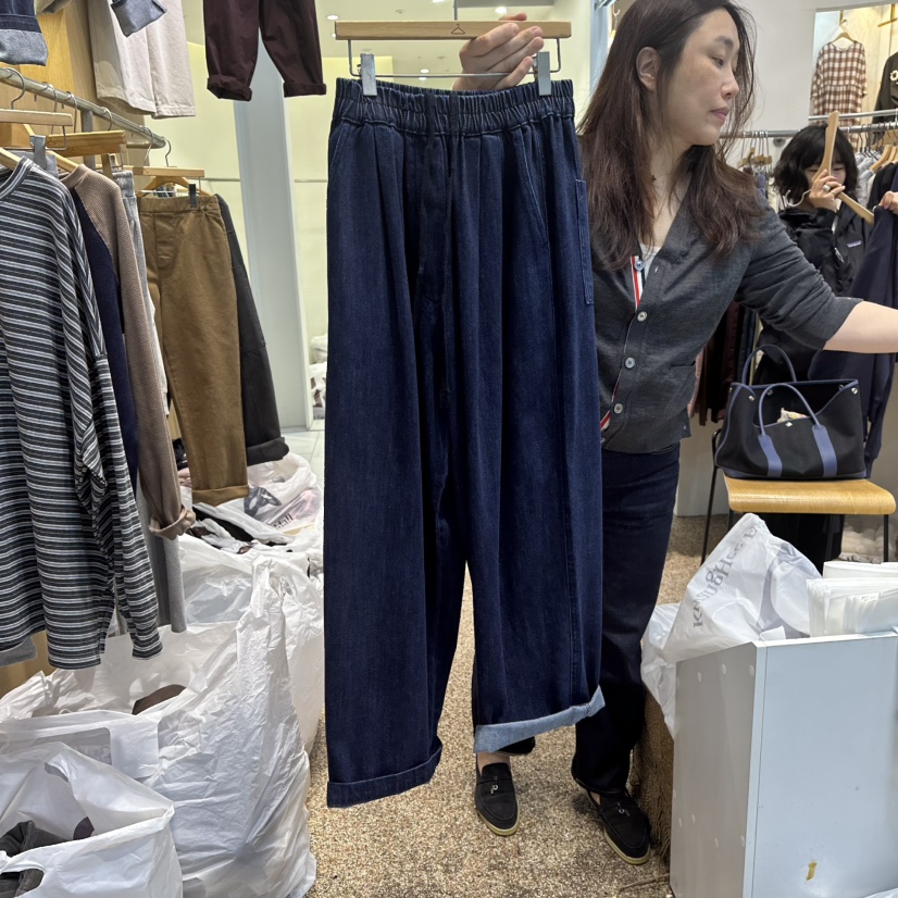 OTGEULY韓國代購㊣女士新款職業推薦熱賣25秋冬時尚人氣休閑褲OTGEULY/衣架牌休閑褲圖色1