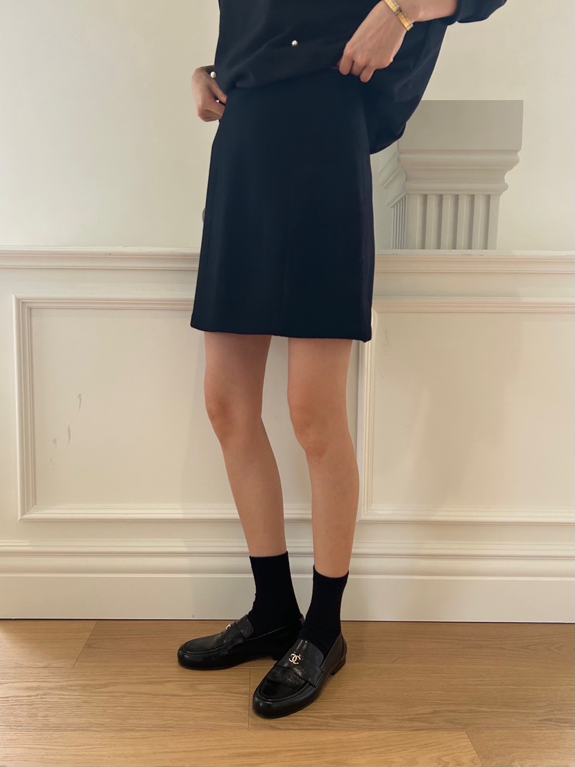 ME MO韓國直郵㊣女士新品時尚職業人氣推薦熱賣休閑短裙羊毛ME MO短裙