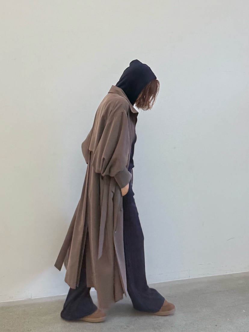 PARIS MATCH韓國直郵㊣女裝新品25秋冬真品推薦休閑長款風衣PARIS MATCH長款風衣