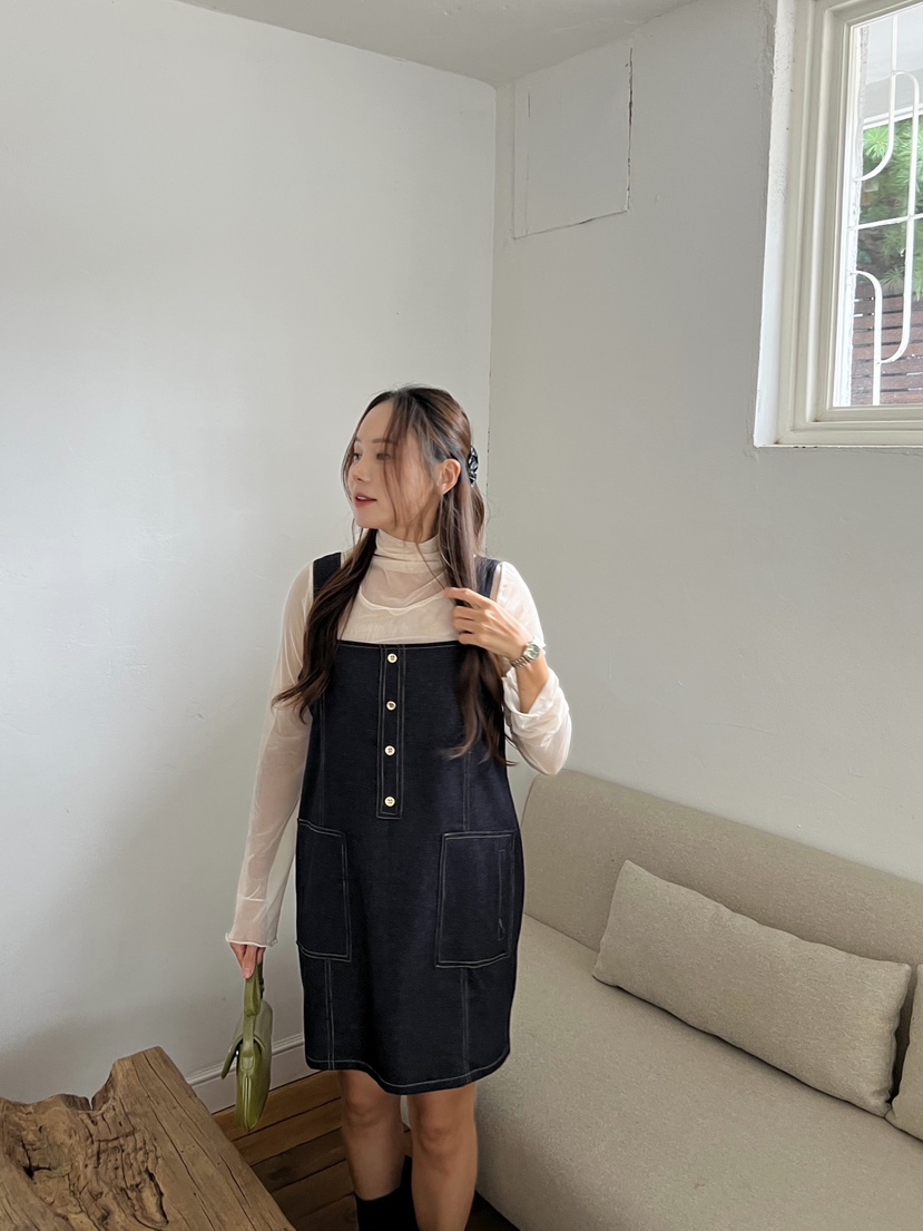 BOLD東大門㊣代購女裝新款25秋冬人氣職業真品熱賣時尚連衣裙BOLD連衣裙