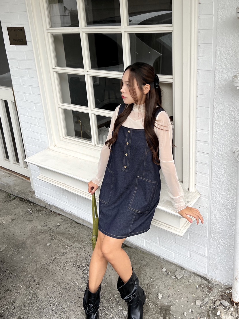 BOLD東大門㊣代購女裝新款25秋冬人氣職業真品熱賣時尚連衣裙BOLD連衣裙