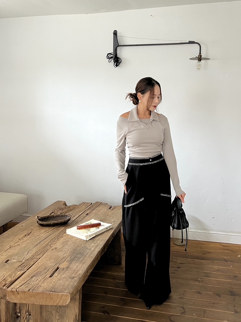 BOLD東大門㊣實拍女裝新品推薦時尚熱賣25秋冬休閑真品休閑褲BOLD休閑褲