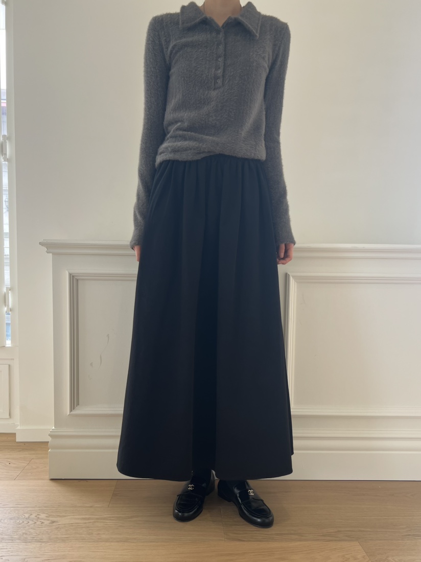 ME MO東大門㊣代購女士新品推薦熱賣真品人氣職業長裙羊毛ME MO長裙圖色2