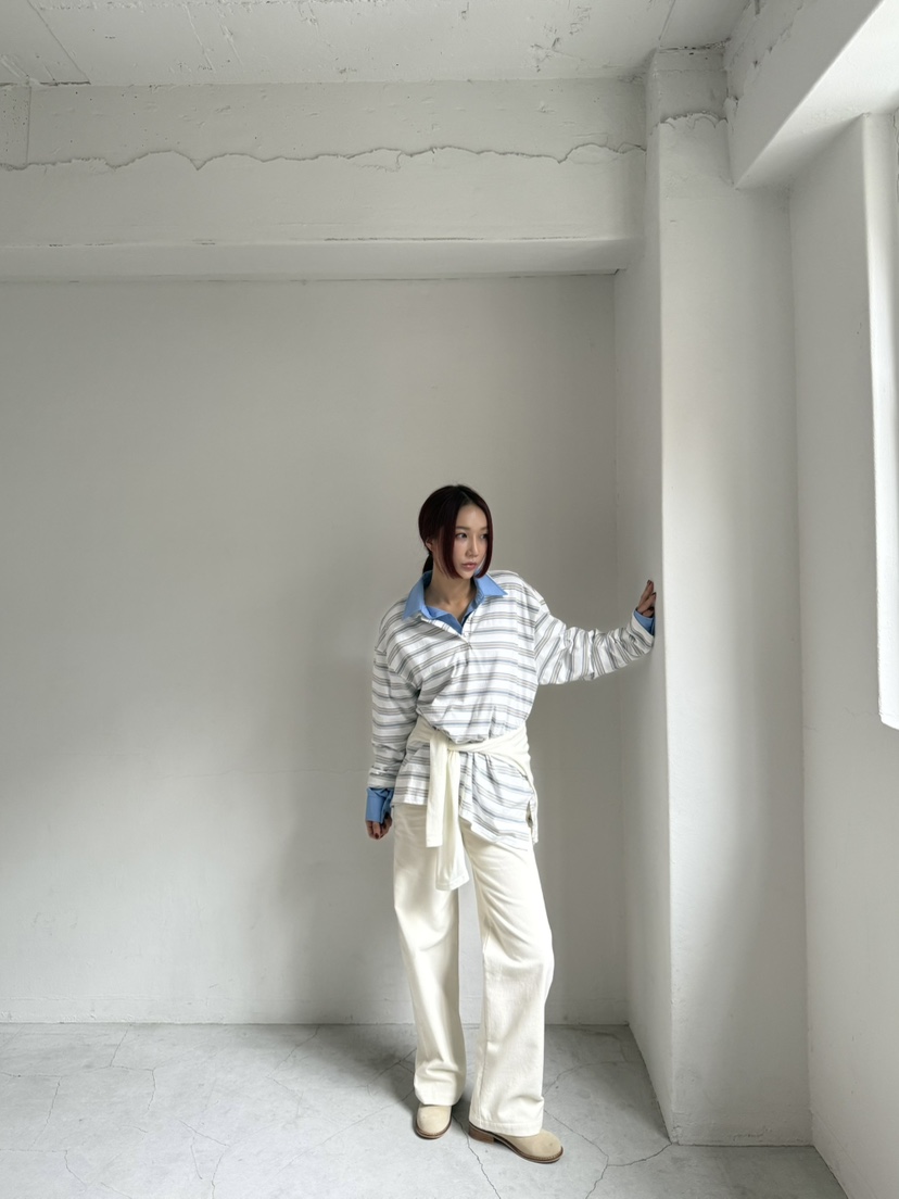 OVER NEAR韓國代購㊣女裝新款真品25秋冬推薦時尚熱賣休閑褲OVER NEAR休閑褲