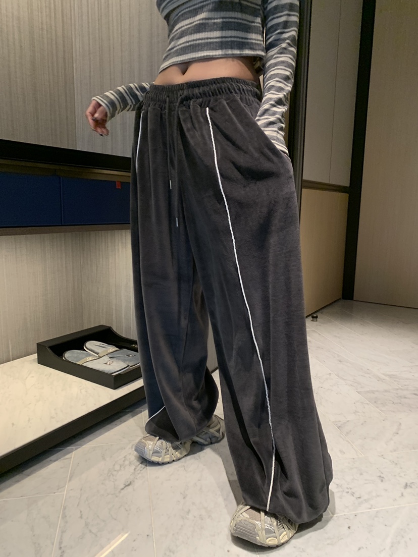 BADCALM韓國直郵㊣女士新品推薦25秋冬真品人氣時尚職業休閑褲BADCALM休閑褲