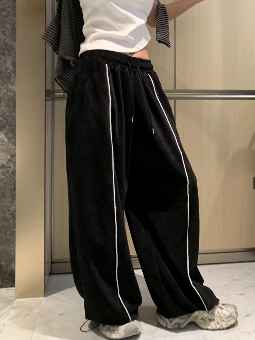 BADCALM韓國直郵㊣女士新品推薦25秋冬真品人氣時尚職業休閑褲BADCALM休閑褲