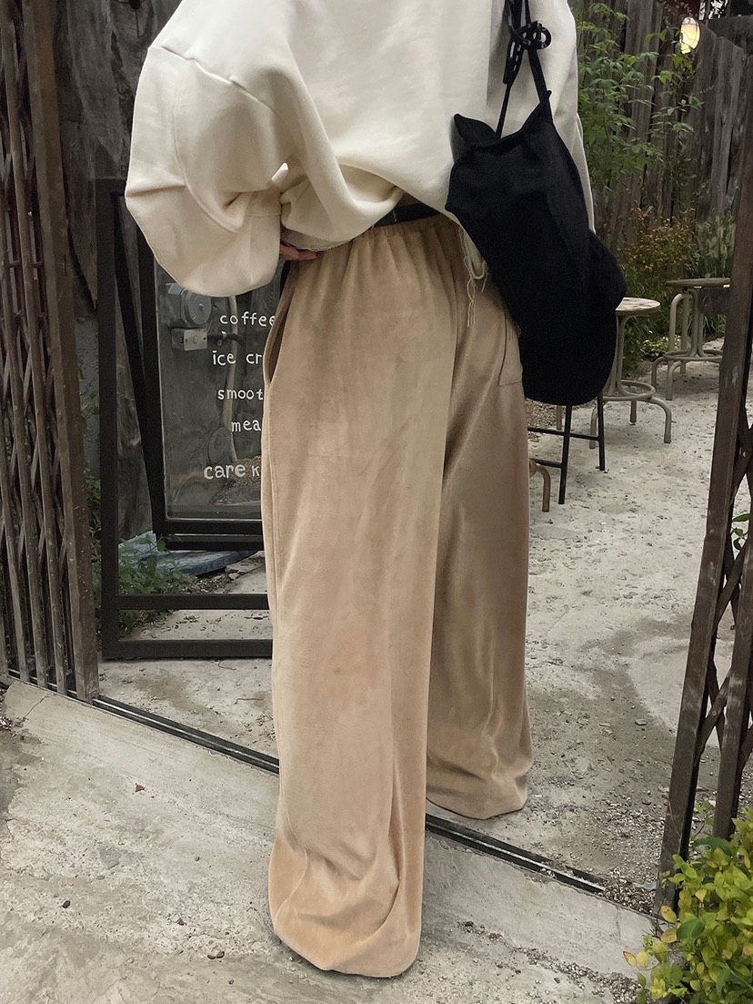 BADCALM韓國直郵㊣女士新品推薦25秋冬真品人氣時尚職業休閑褲BADCALM休閑褲