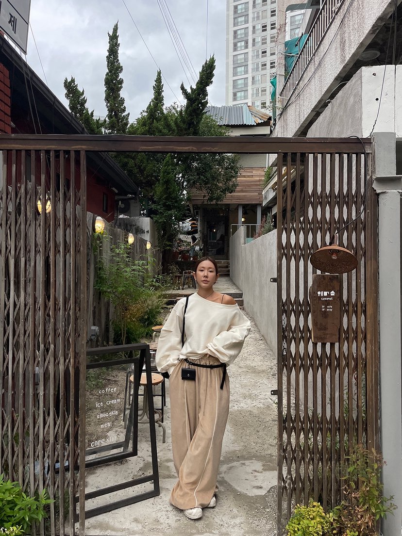 BADCALM韓國直郵㊣女士新品推薦25秋冬真品人氣時尚職業休閑褲BADCALM休閑褲
