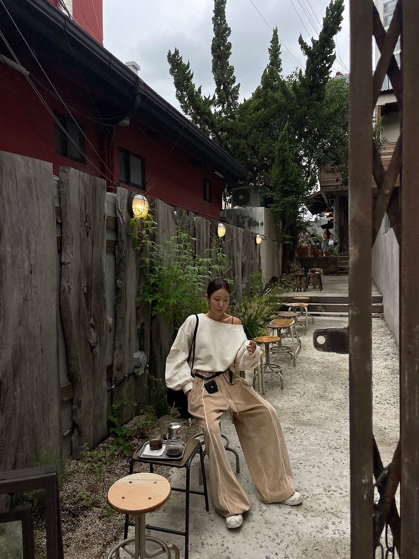 BADCALM韓國直郵㊣女士新品推薦25秋冬真品人氣時尚職業休閑褲BADCALM休閑褲