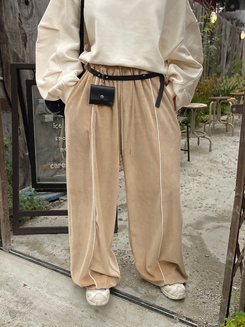 BADCALM韓國直郵㊣女士新品推薦25秋冬真品人氣時尚職業休閑褲BADCALM休閑褲