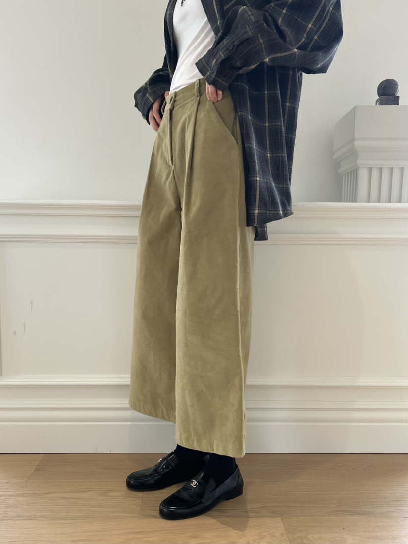ME MO東大門㊣代購女裝新款25秋冬人氣休閑熱賣休閑褲羅紋ME MO休閑褲