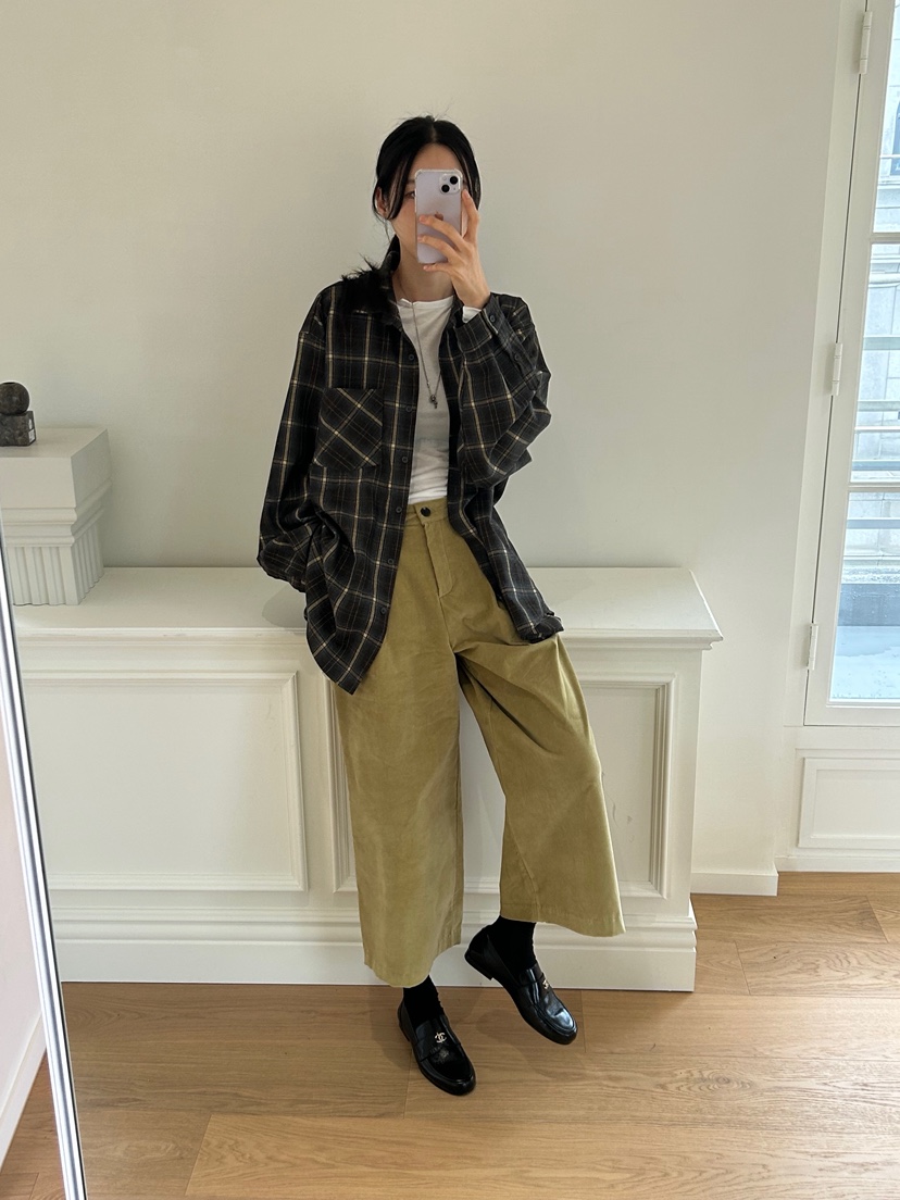 ME MO東大門㊣代購女裝新款25秋冬人氣休閑熱賣休閑褲羅紋ME MO休閑褲
