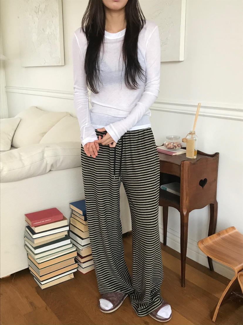 ESCHER東大門㊣代購女裝新品25秋冬熱賣真品時尚休閑休閑褲ESCHER休閑褲