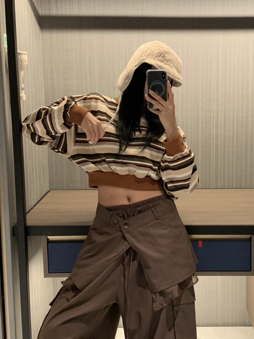 BADCALM韓國直郵㊣女士新品熱賣真品推薦時尚人氣休閑職業衛衣BADCALM衛衣