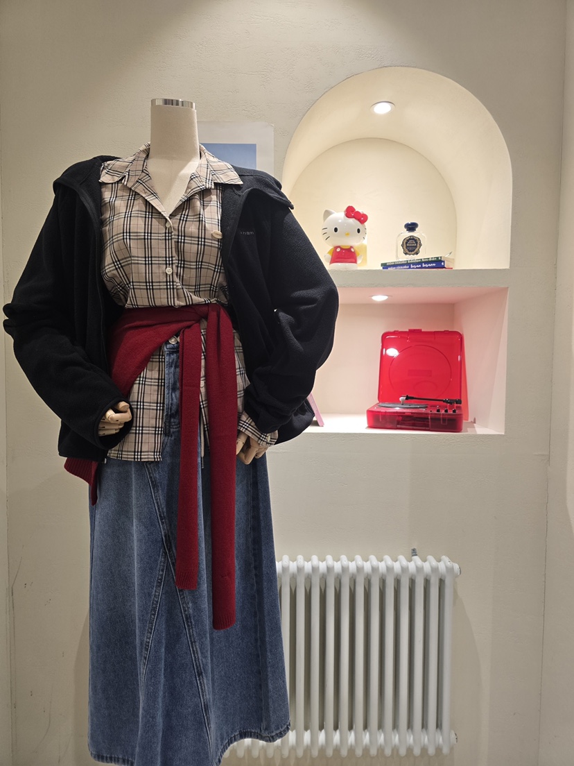 LIKEVAM東大門㊣代購女裝新款熱賣人氣夾克不含內搭羊毛拉鏈LIKEVAM夾克