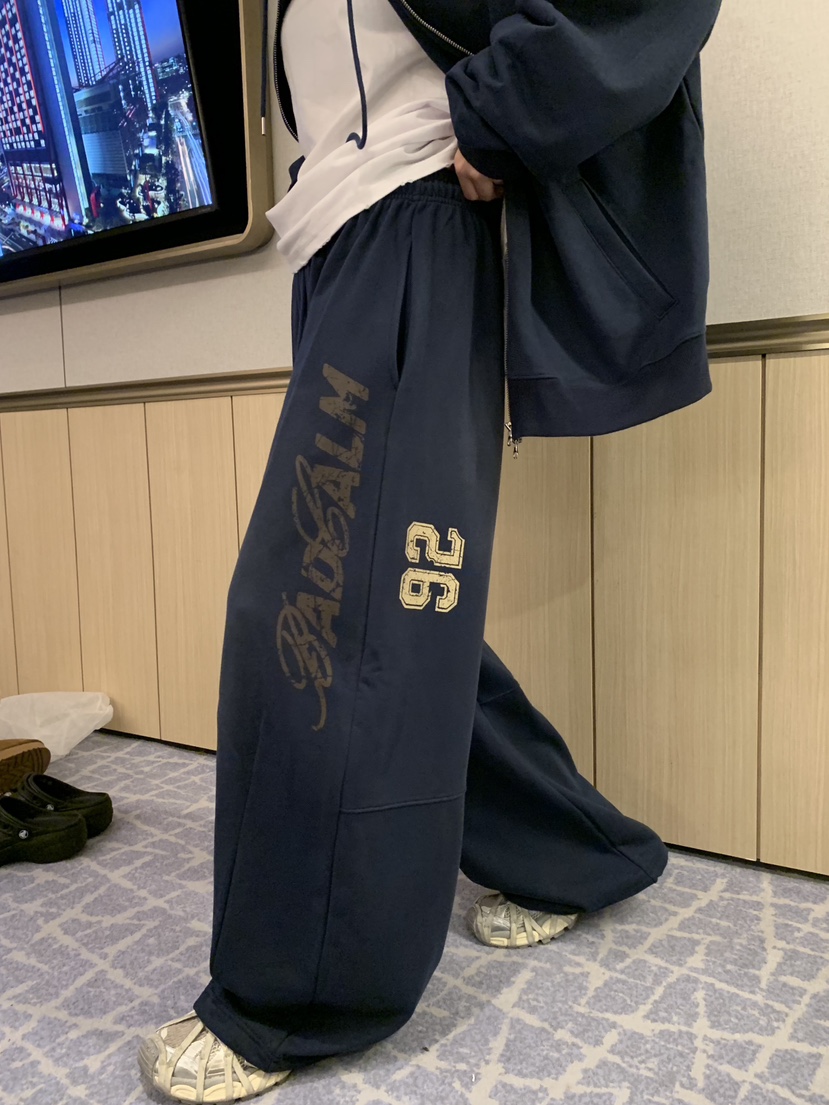 BADCALM東大門㊣代購女士新款25秋冬人氣職業休閑真品休閑褲BADCALM休閑褲