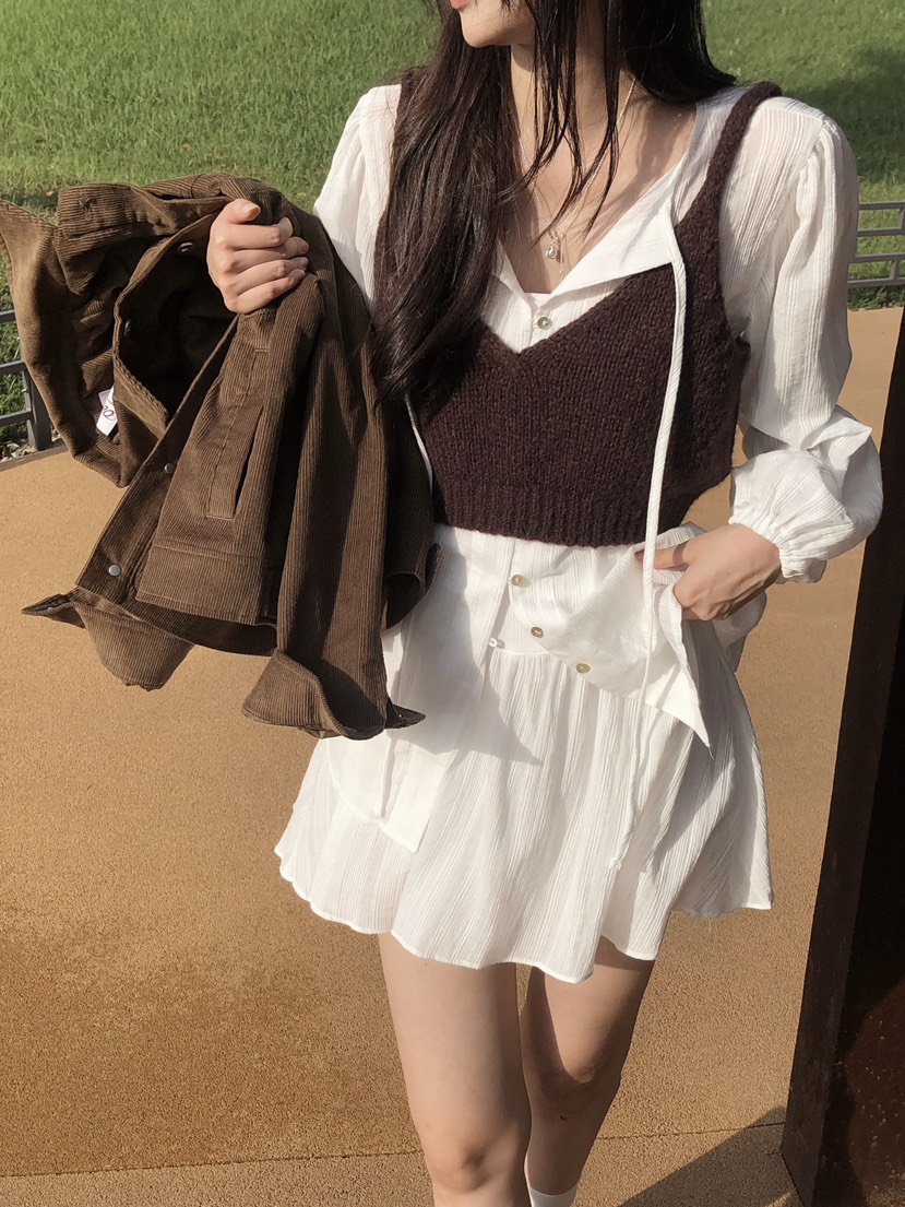 FRILL-T韓國代購㊣女裝新款熱賣職業推薦25秋冬套裝兩件套FRILL-T套裝