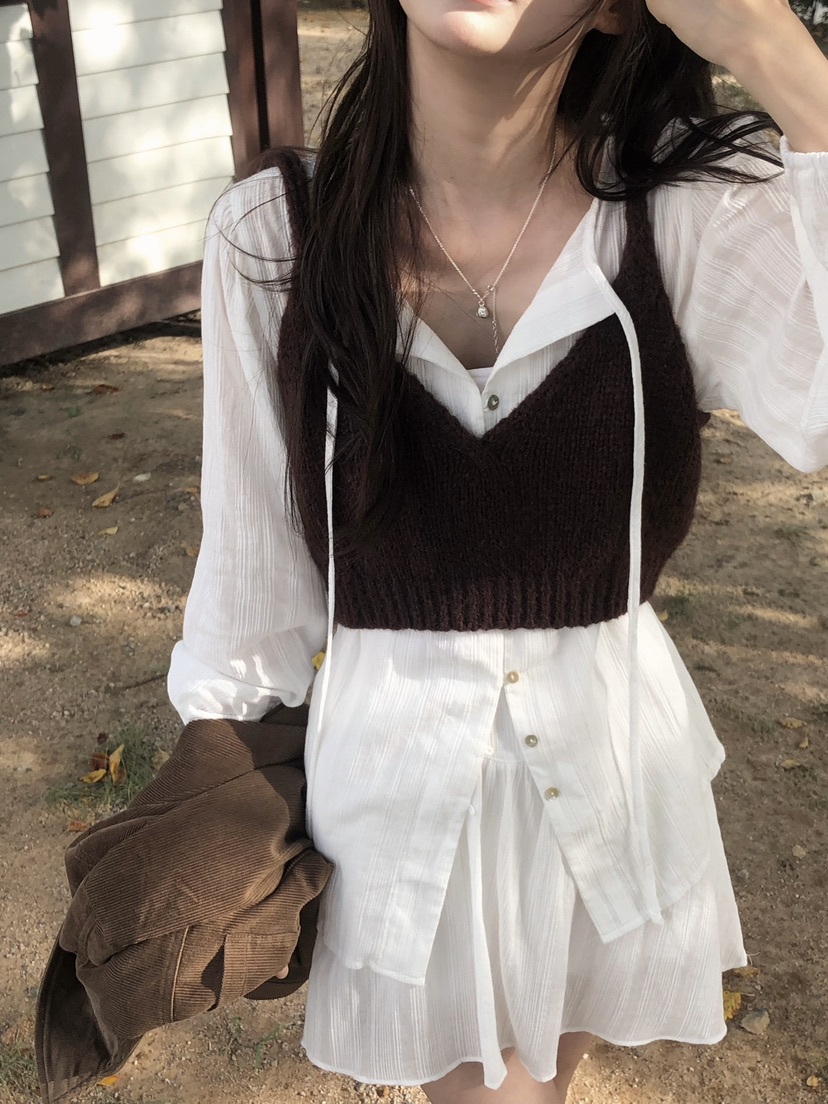 FRILL-T韓國代購㊣女裝新款熱賣職業推薦25秋冬套裝兩件套FRILL-T套裝