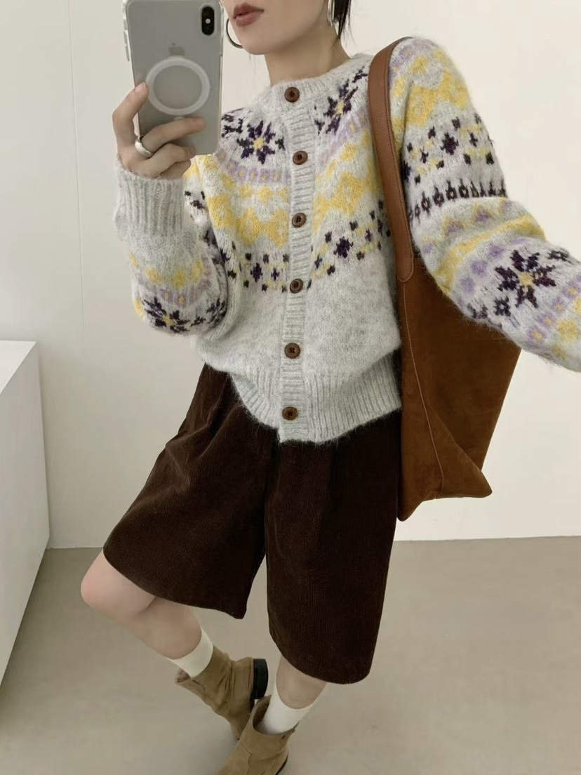 FRILL-T東大門㊣代購女士新款休閑人氣熱賣推薦職業針織衫FRILL-T針織衫圖色3