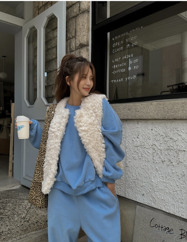 FRILL-T韓國代購㊣女士新款熱賣推薦休閑25秋冬時尚馬甲皮草FRILL-T馬甲