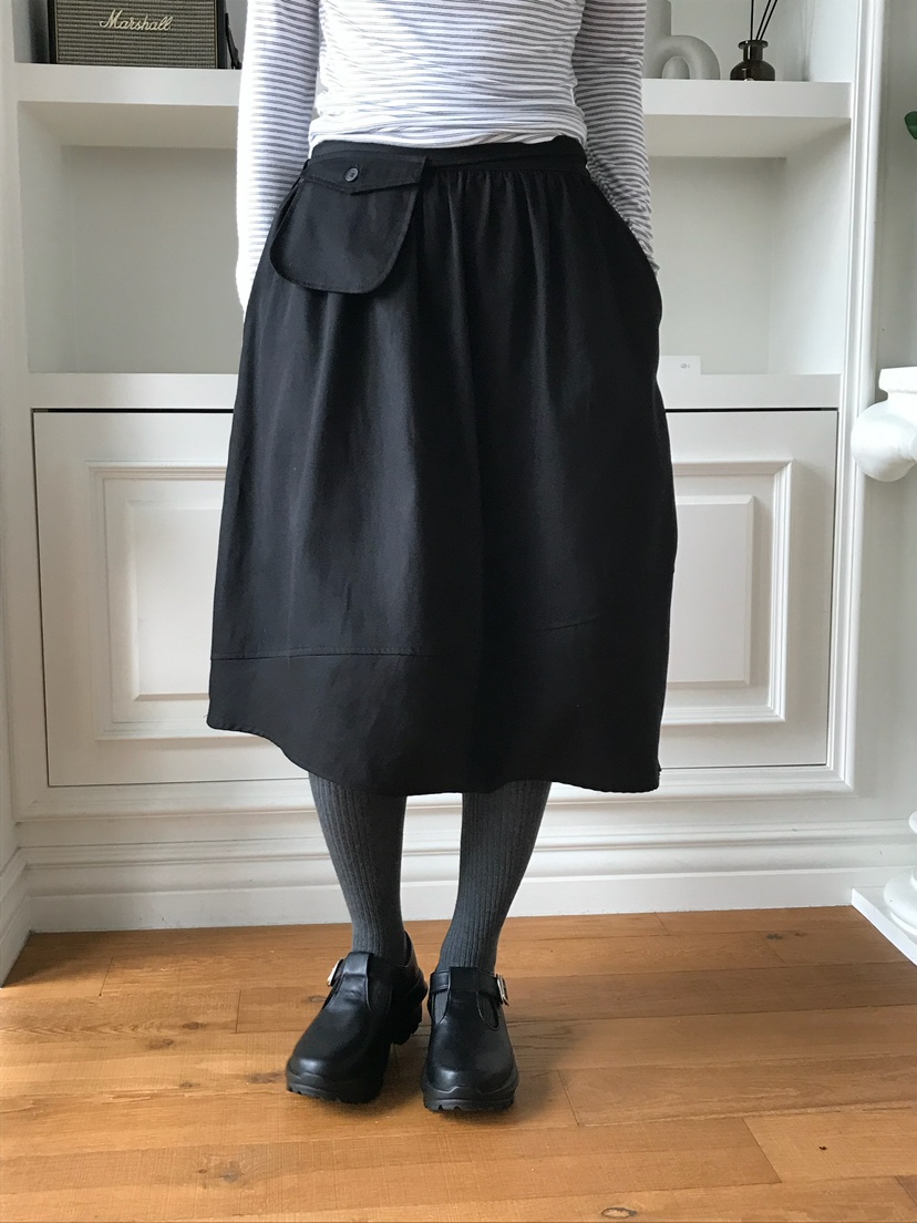 ESCHER東大門㊣代購女裝新款熱賣人氣職業半身裙中短裙含腰繩ESCHER半身裙/中短裙