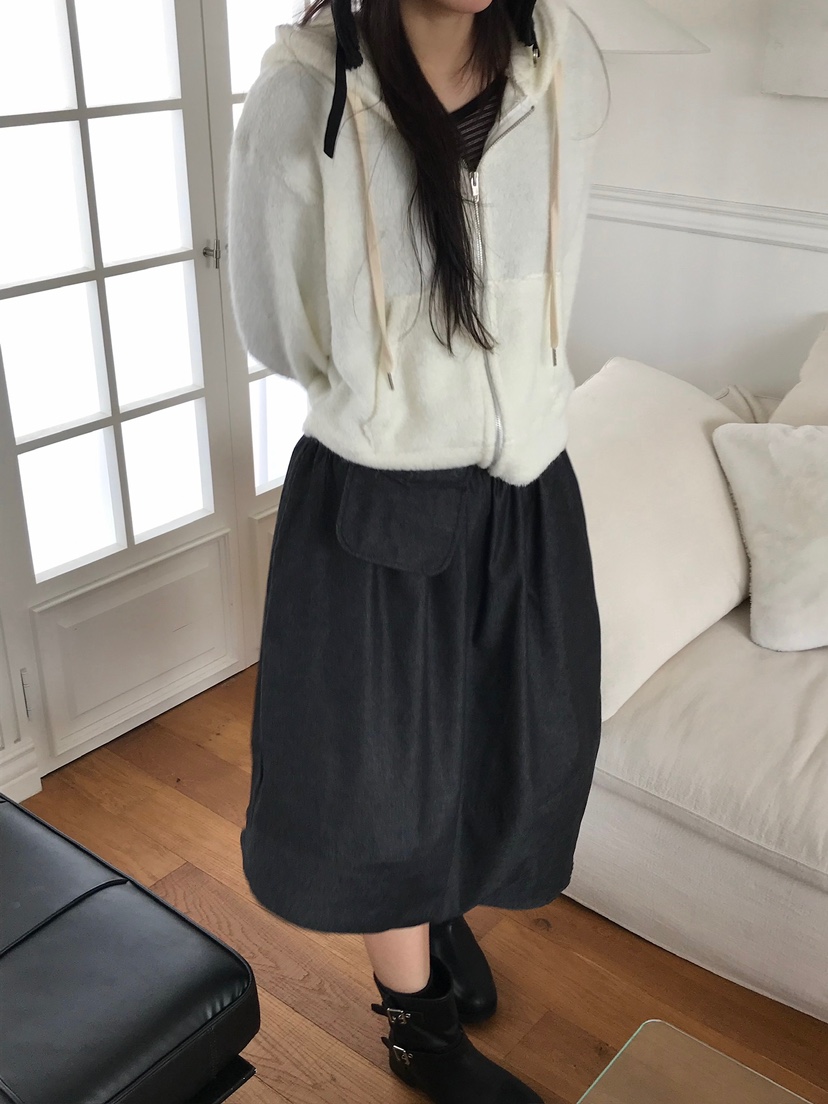 ESCHER東大門㊣代購女裝新款熱賣人氣職業半身裙中短裙含腰繩ESCHER半身裙/中短裙