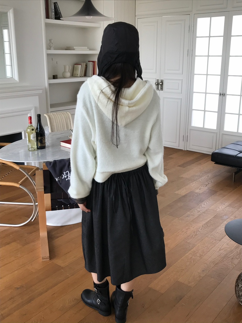 ESCHER東大門㊣代購女裝新款熱賣人氣職業半身裙中短裙含腰繩ESCHER半身裙/中短裙
