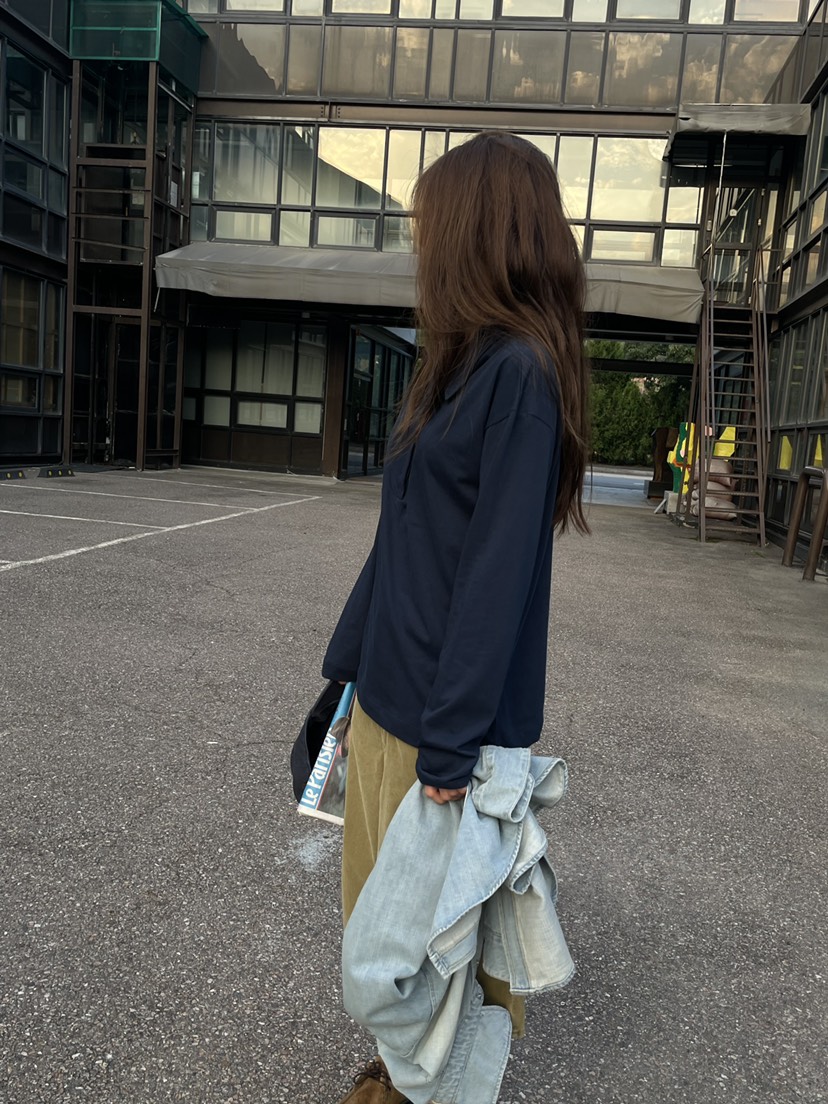 WATER/RIVER東大門㊣實拍女士新款推薦熱賣職業真品長袖T恤WATER/RIVER長袖T恤