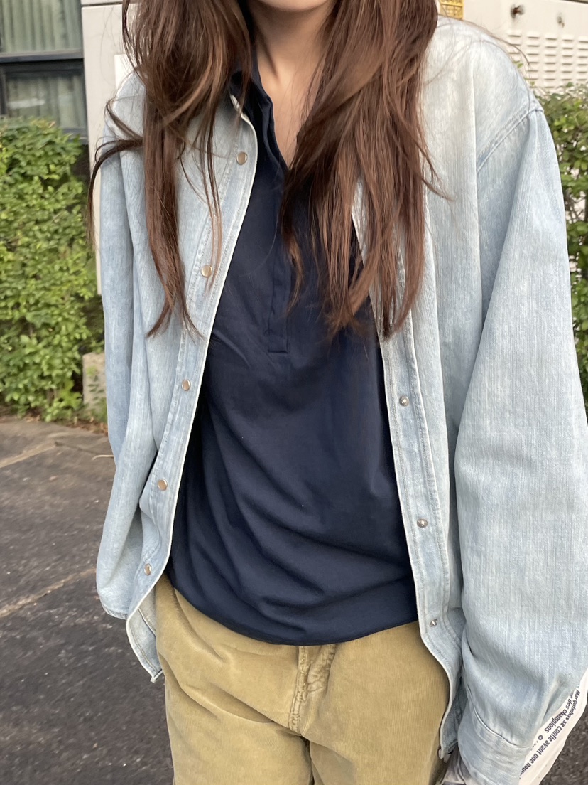 WATER/RIVER東大門㊣實拍女裝新品真品熱賣襯衫蕾絲衫柔軟WATER/RIVER襯衫/蕾絲衫