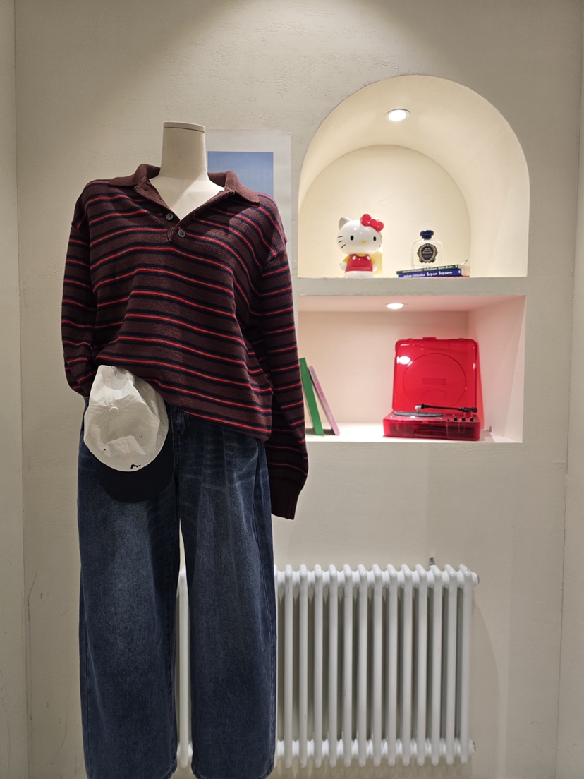 LIKEVAM東大門㊣代購女裝新品真品時尚人氣推薦休閑25秋冬針織衫LIKEVAM針織衫圖色1