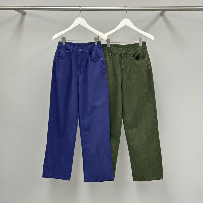 WATER/RIVER東大門㊣直郵女裝新品熱賣真品休閑褲斜紋棉布WATER/RIVER休閑褲