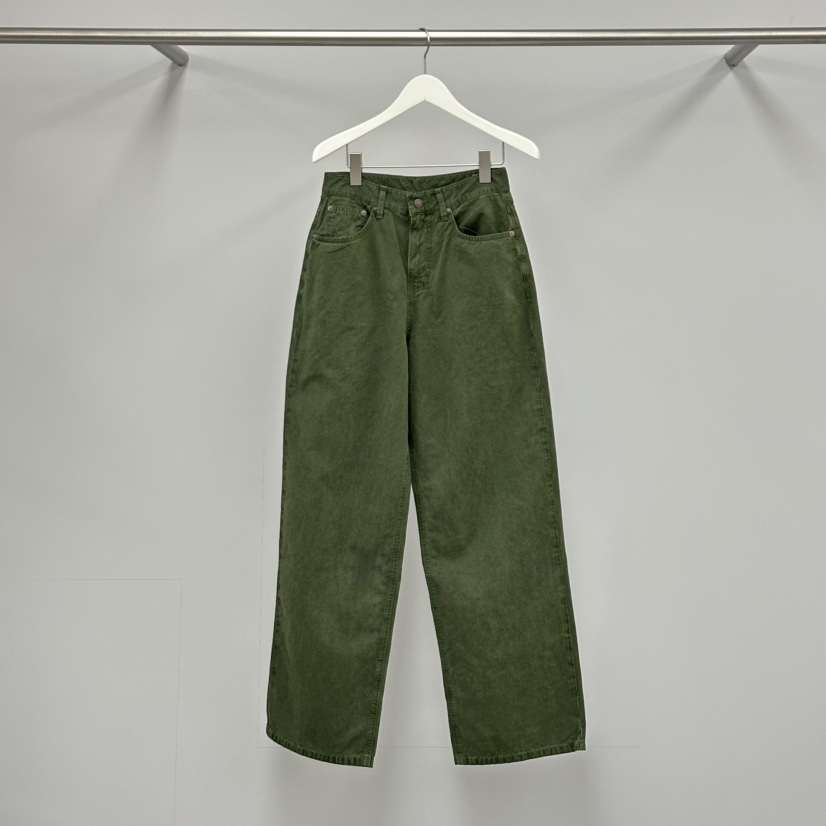WATER/RIVER東大門㊣直郵女裝新品熱賣真品休閑褲斜紋棉布WATER/RIVER休閑褲圖色1