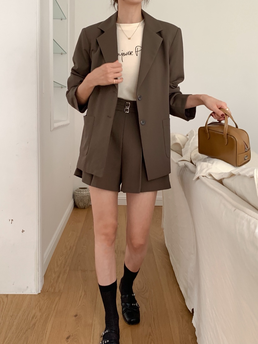 RE:FRESH-L東大門㊣實拍女裝新款職業人氣真品推薦時尚夾克RE:FRESH夾克