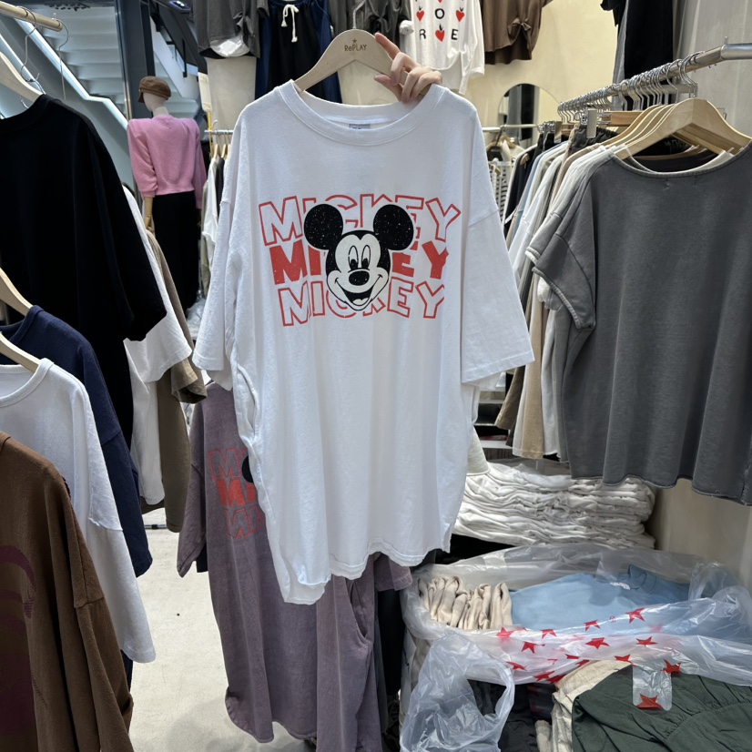 REPLAY韓國代購㊣女裝新款熱賣休閑時尚職業推薦真品連衣裙REPLAY連衣裙圖色1
