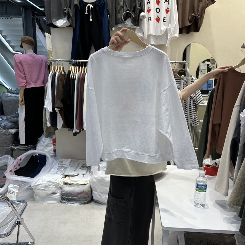 REPLAY東大門㊣實拍女士新款人氣推薦熱賣真品休閑職業長袖T恤REPLAY長袖T恤