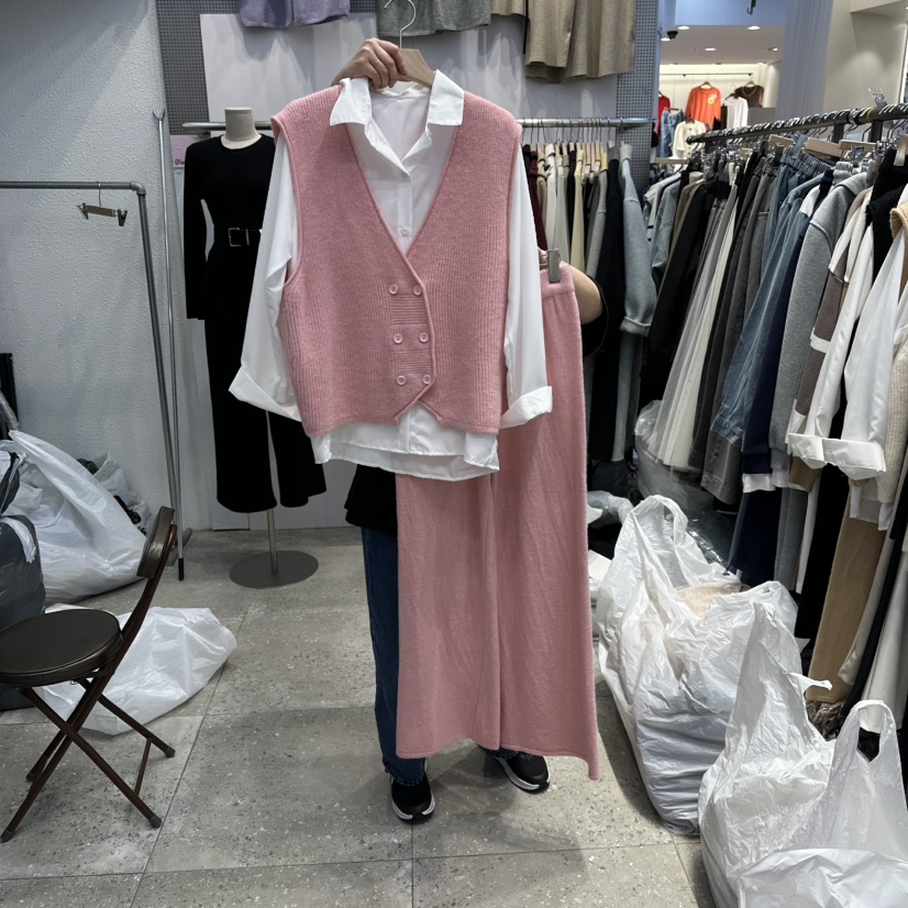 BLOOM韓國代購㊣女士新款職業休閑人氣25秋冬推薦套裝套裝雙面BLOOM-Q套裝圖色1